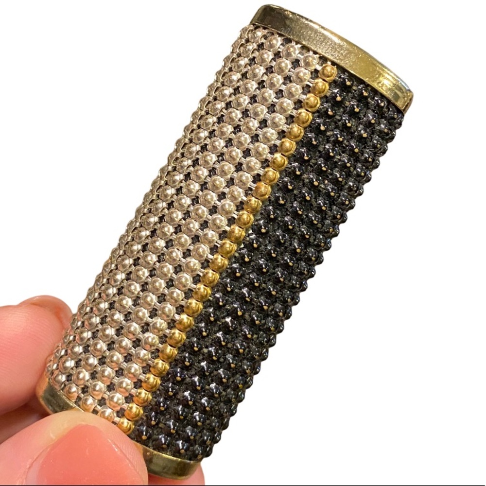1984 Whiting & Davis Metal Mesh Lighter Cover